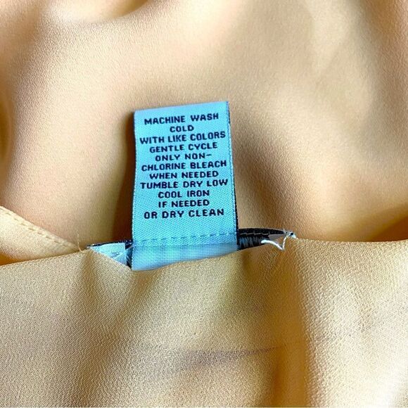 Carmen Marc Valvo Bell Sleeve Blouse Size S - Picture 7 of 8